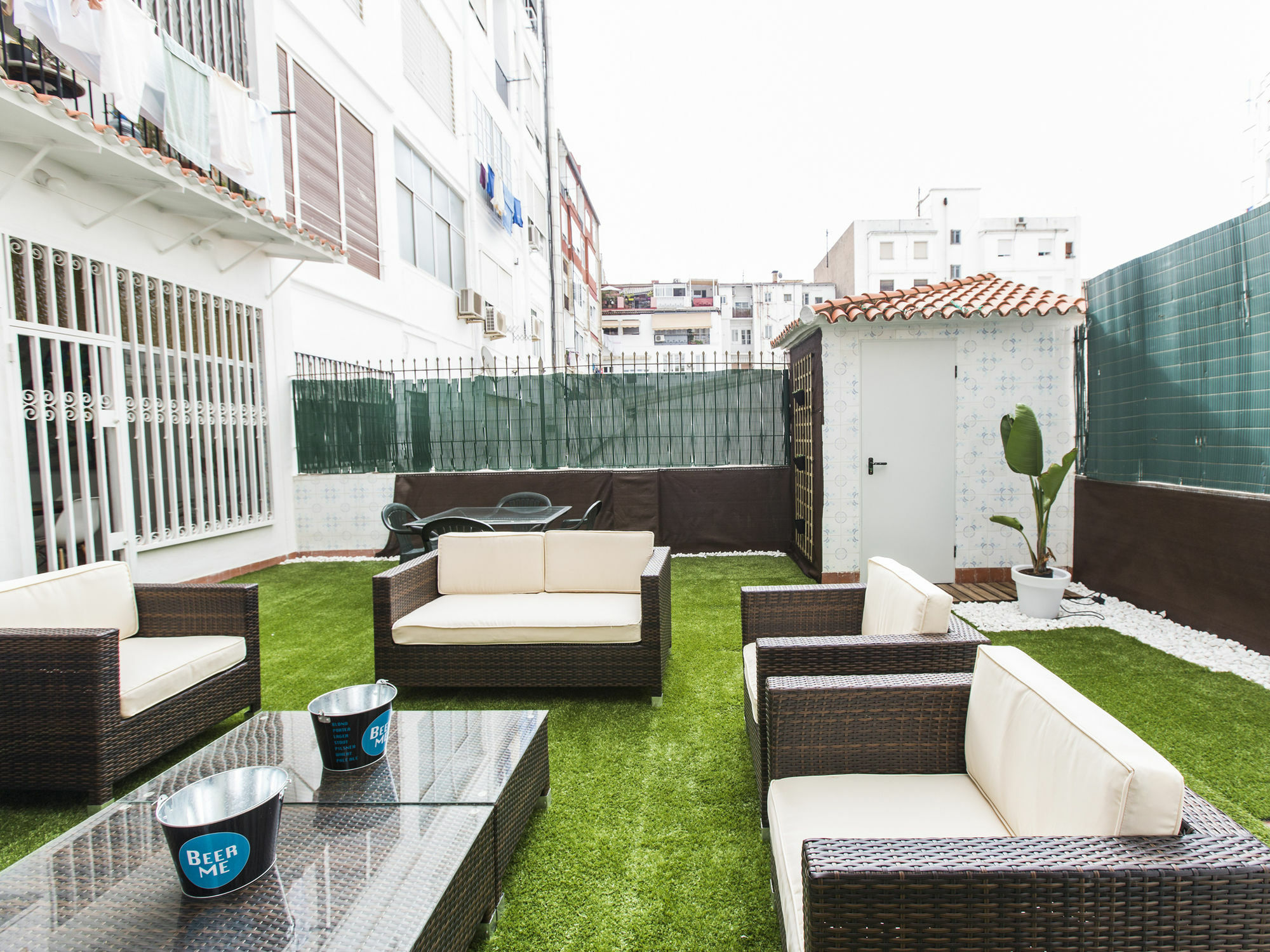 Apartamento Total Valencia Terrace Exterior foto